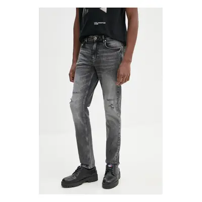 Karl Lagerfeld Jeans farmer szürke, férfi, A1M10105