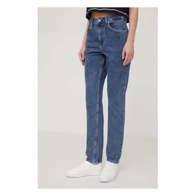 Karl Lagerfeld Jeans farmer női, magas derekú