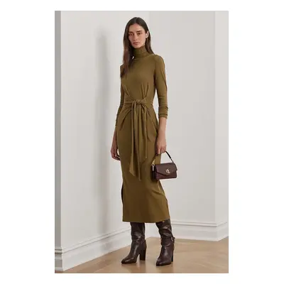 Lauren Ralph Lauren ruha barna, midi, egyenes