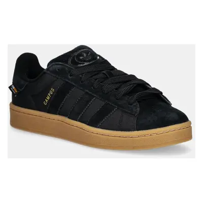 adidas Originals velúr sportcipő Campus 00s fekete, JH7607