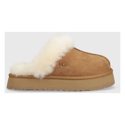 UGG velúr papucs W Disquette barna