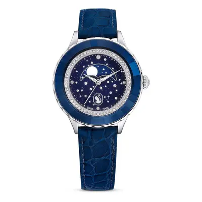 Swarovski óra OCTEA MOON sötétkék, női