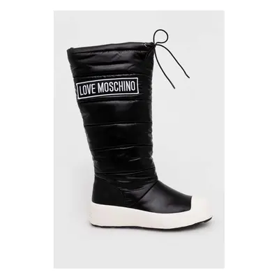 Love Moschino hócipő RACE50 fekete, JA15865H0HIN000A