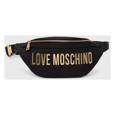 Love Moschino övtáska fekete, JC4195PP1LKD0000