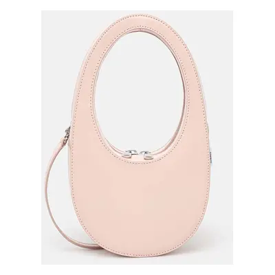 Coperni kézitáska Gloss Crossbody Mini Swipe Bag rózsaszín, COPBA38BISF6002