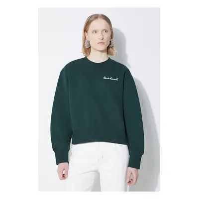 Lacoste felső zöld, női, sima, SF7261