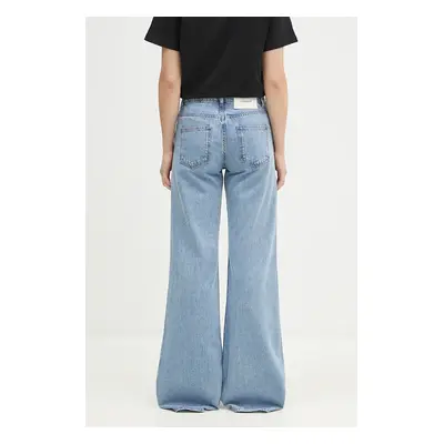 Coperni farmer Wide Leg Denim Pants női, COPP95F2008