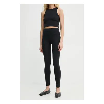 By Malene Birger legging POLENE fekete, női, mintás, Q72465003