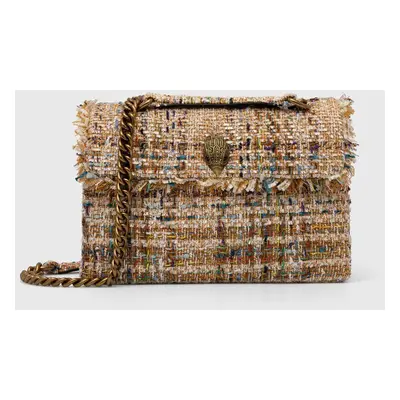 Kurt Geiger London kézitáska TWEED KENSINGTON BAG bézs