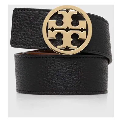 Tory Burch kifordítható bőröv fekete, női