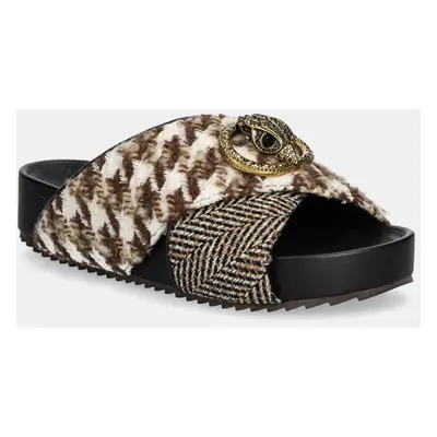 Kurt Geiger London papucs Chelsea Cross Strap Dr bézs, női