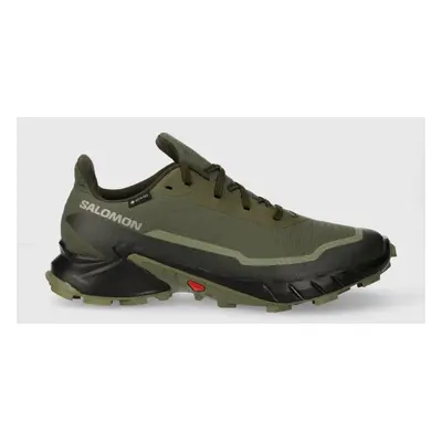 Salomon cipő Alphacross GTX zöld, férfi, L47311000