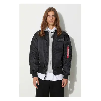 Alpha Industries bomber dzseki MA-1 D-Tec férfi, fekete, átmeneti