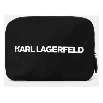 Karl Lagerfeld hátizsák fekete, női, kis, mintás, A1W30137