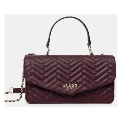 Guess kézitáska ANNING bordó, HWQG95