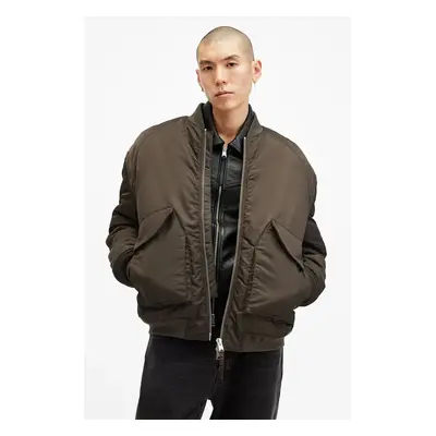 AllSaints bomber dzseki HAWK férfi, zöld, átmeneti, M049OB