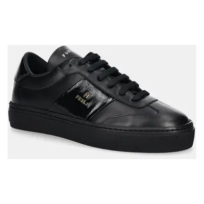 Furla bőr sportcipő Enjoy Lace-Up Sneaker fekete, YI79ENJ BX3711 O6000