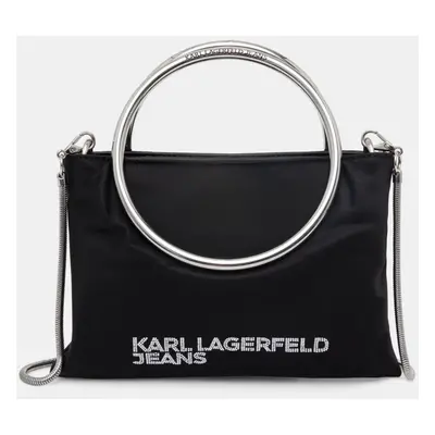 Karl Lagerfeld Jeans kézitáska fekete, A1W30277