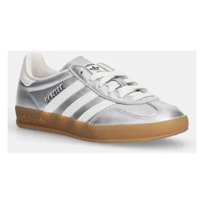 adidas Originals bőr sportcipő Gazelle Indoor ezüst, JR1206