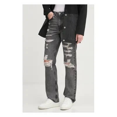 Karl Lagerfeld Jeans farmer női, magas derekú, A1W10032