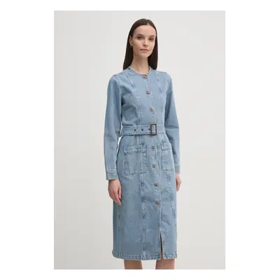 Pepe Jeans farmerruha SCOTTIE midi, egyenes, PL953657