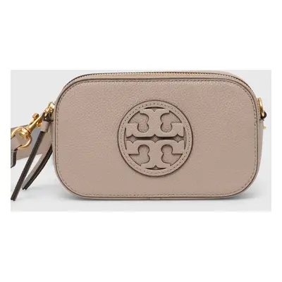 Tory Burch bőr táska Miller Mini bézs, 150153.200