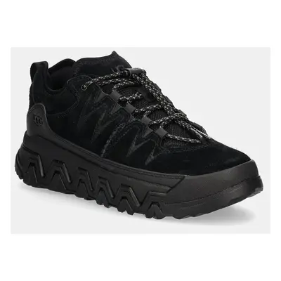 UGG velúr sportcipő Captrail Low fekete, 1158252-BLK