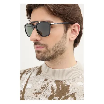 Persol napszemüveg fekete, férfi, 0PO0203S