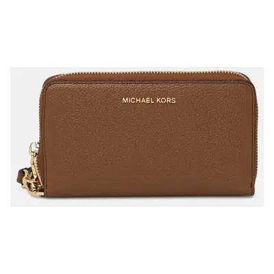 MICHAEL Michael Kors bőr pénztárca barna, női, 32F6GM9E3L