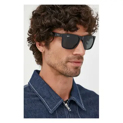 Ray-Ban napszemüveg JUSTIN fekete, férfi, 0RB4165