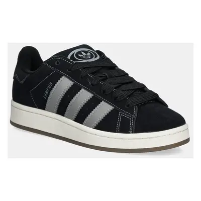 adidas Originals velúr sportcipő Campus 00s fekete, férfi, JR8173