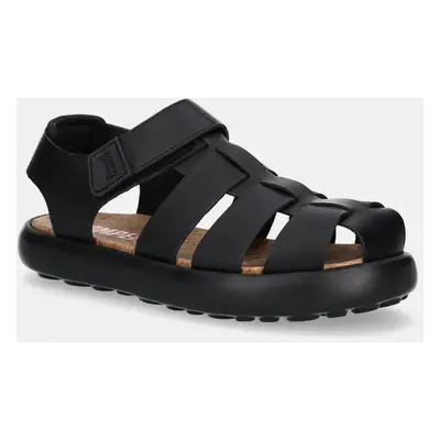 Camper bőr szandál Pelotas Flota Sandal fekete, férfi, K100938-003