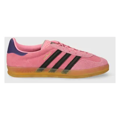 adidas Originals velúr sportcipő Gazelle Indoor rózsaszín