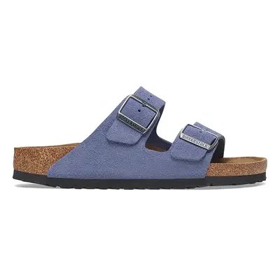 Birkenstock papucs velúrból Arizona lila, női