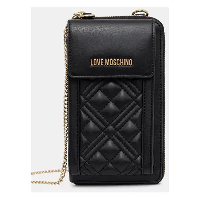 Love Moschino pénztárca fekete, női, JC5682PP1