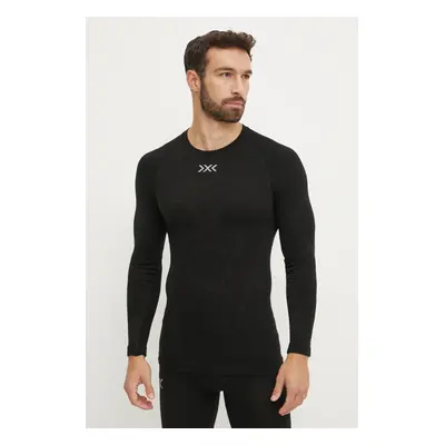 X-Bionic funkcionális hosszú ujjú ing Symbio Merino fekete, YTB2W24M