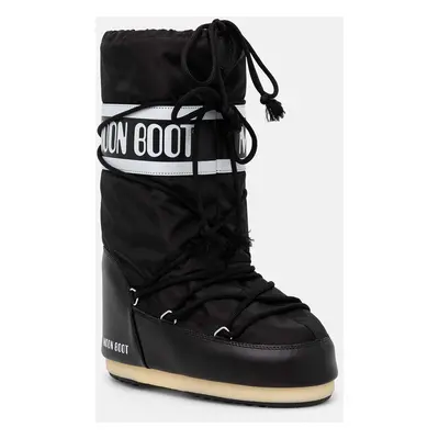 Moon Boot hócipő MB ICON NYLON fekete, 80D1400440 N001