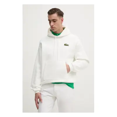 Lacoste pamut melegítőfelső férfi, sima, kapucnis, SH2754