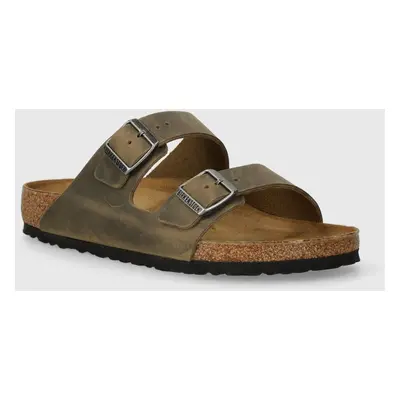 Birkenstock nubuk papucs Arizona zöld