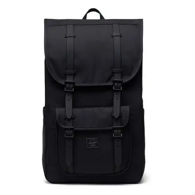 Herschel hátizsák 11390-05881-OS Little America Backpack fekete, nagy, sima