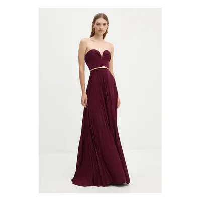 Elisabetta Franchi ruha piros, maxi, harang alakú, AB62847E2