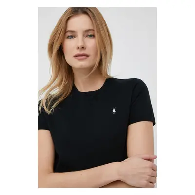 Polo Ralph Lauren t-shirt női, fekete