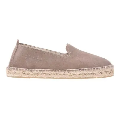 Manebi espadrilles velúrból Flat Espadrilles barna, W 1.9 N0, W1.9D0