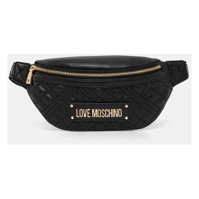 Love Moschino övtáska fekete, JC4003PP1