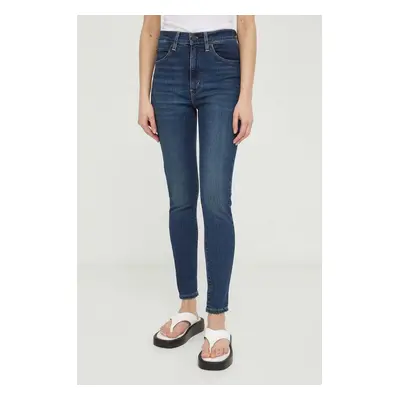 Levi's farmer RETRO HIGH SKINNY sötétkék, női