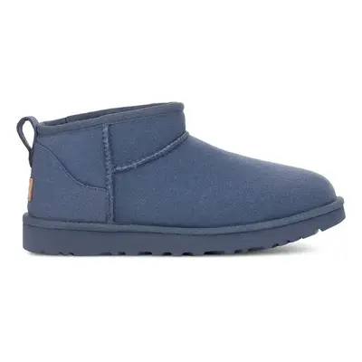 UGG velúr hócipő Classic Ultra Mini sötétkék, 1116109-DTB