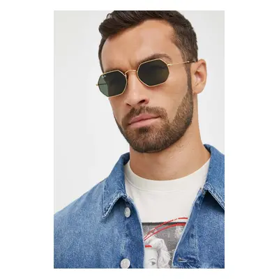 Ray-Ban napszemüveg OCTAGONAL zöld, 0RB3556N