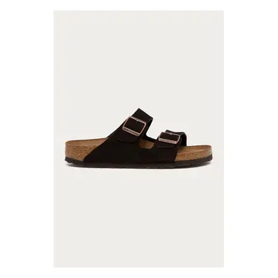 Birkenstock papucs velúrból Arizona barna, női