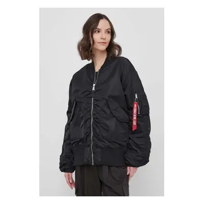 Alpha Industries bomber dzseki CWU MA-1 Bomber NC Wmn női, fekete, átmeneti