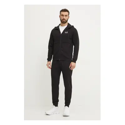 EA7 Emporio Armani melegítő szett fekete, férfi, AF12501.7M000131